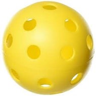 Yellow whiffle ball